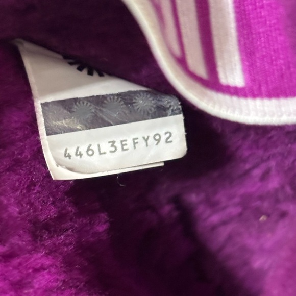 UGG BERRYLICIOUS MOCASSIN Slides Platform Shearling Slippers Logo Strap Sandals - Picture 10 of 10